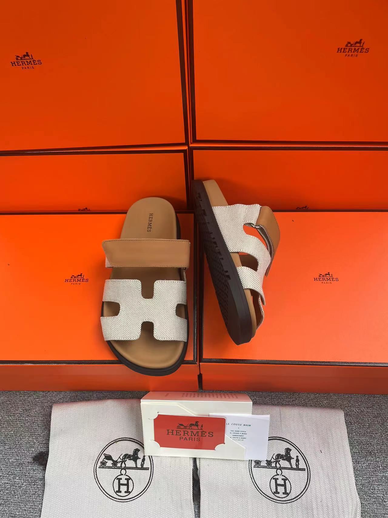 Hermes Slippers